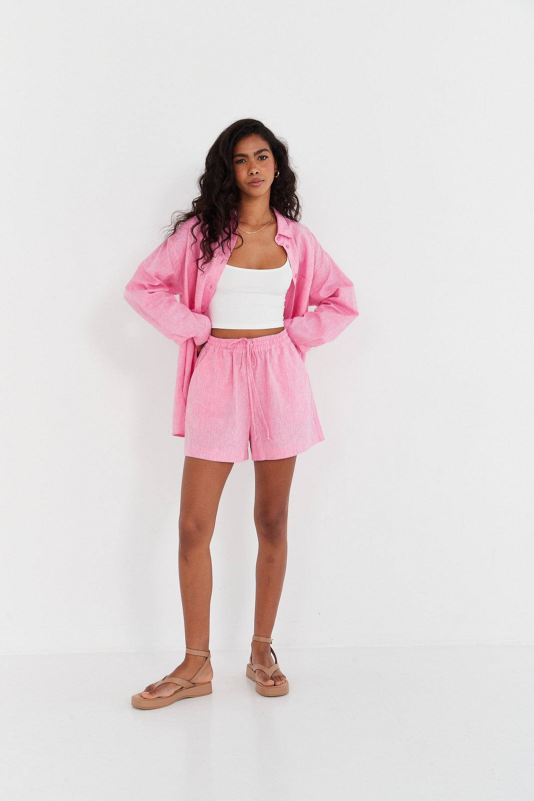 Koszula Leya pink