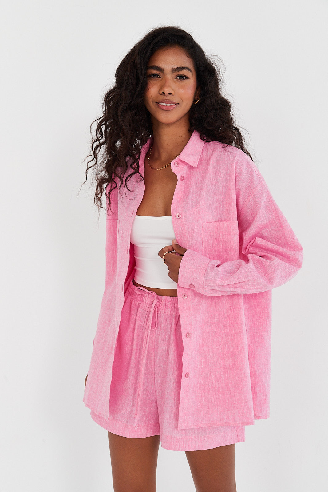 Koszula Leya pink