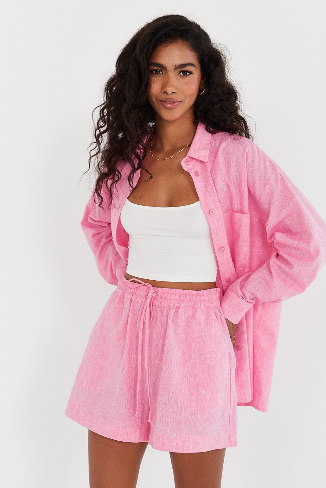 Koszula Leya pink