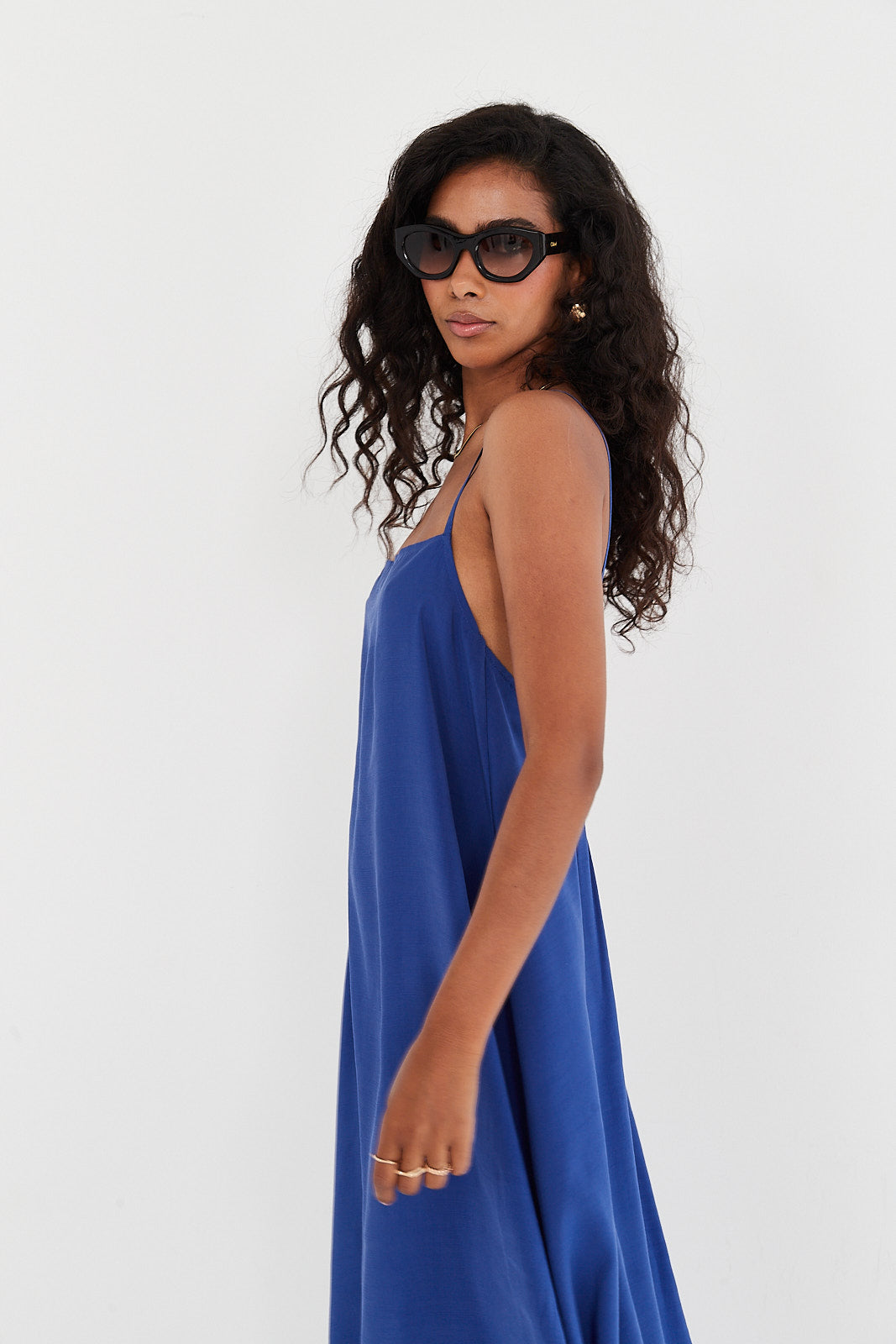 Sukienka Phoebe blue ocean