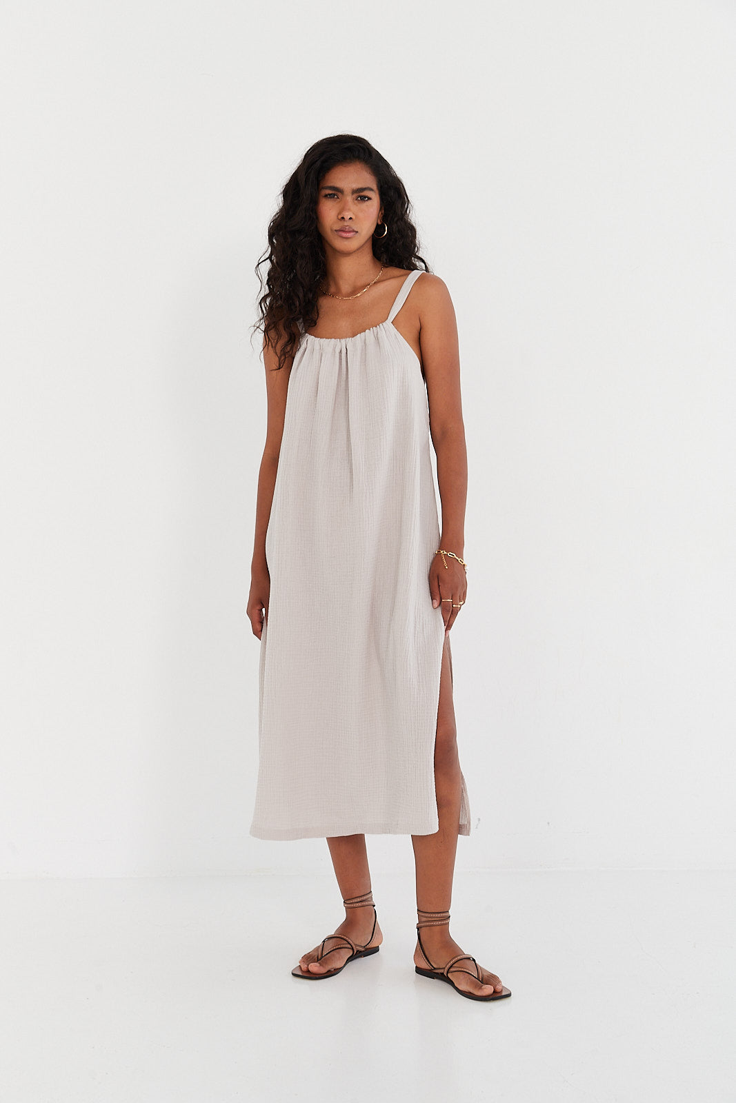 Sukienka Jane beige