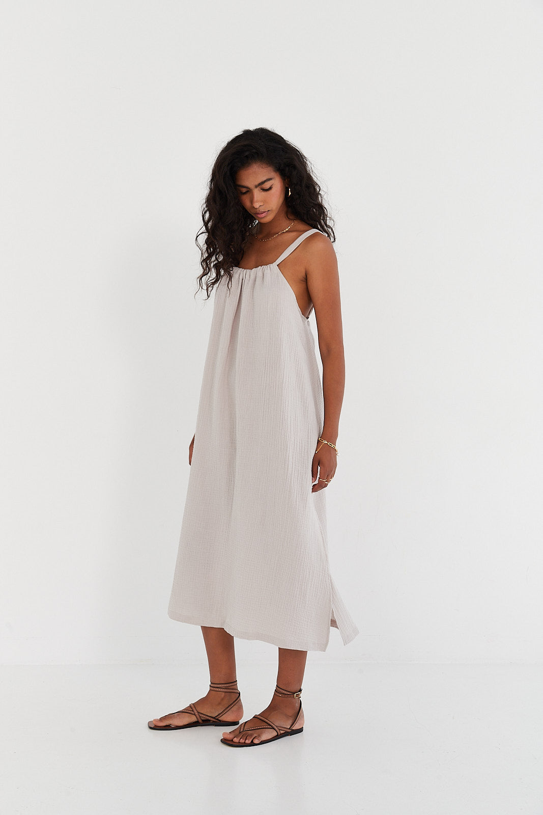 Sukienka Jane beige