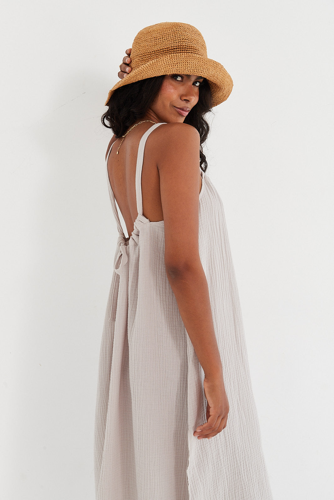 Sukienka Jane beige