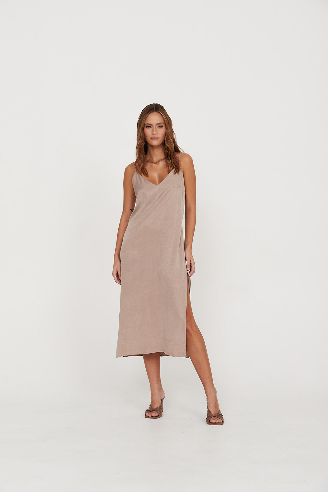 Sukienka Gloria beige