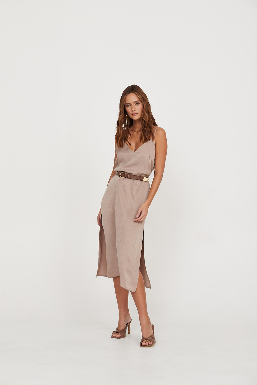 Sukienka Gloria beige