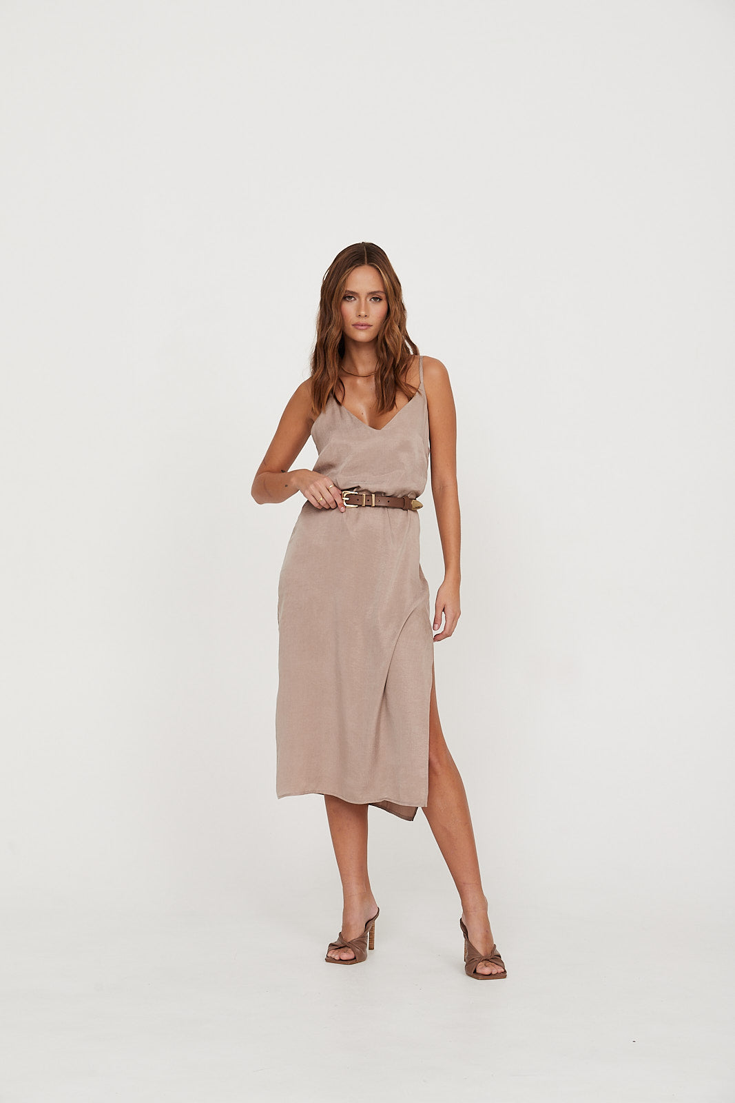 Sukienka Gloria beige