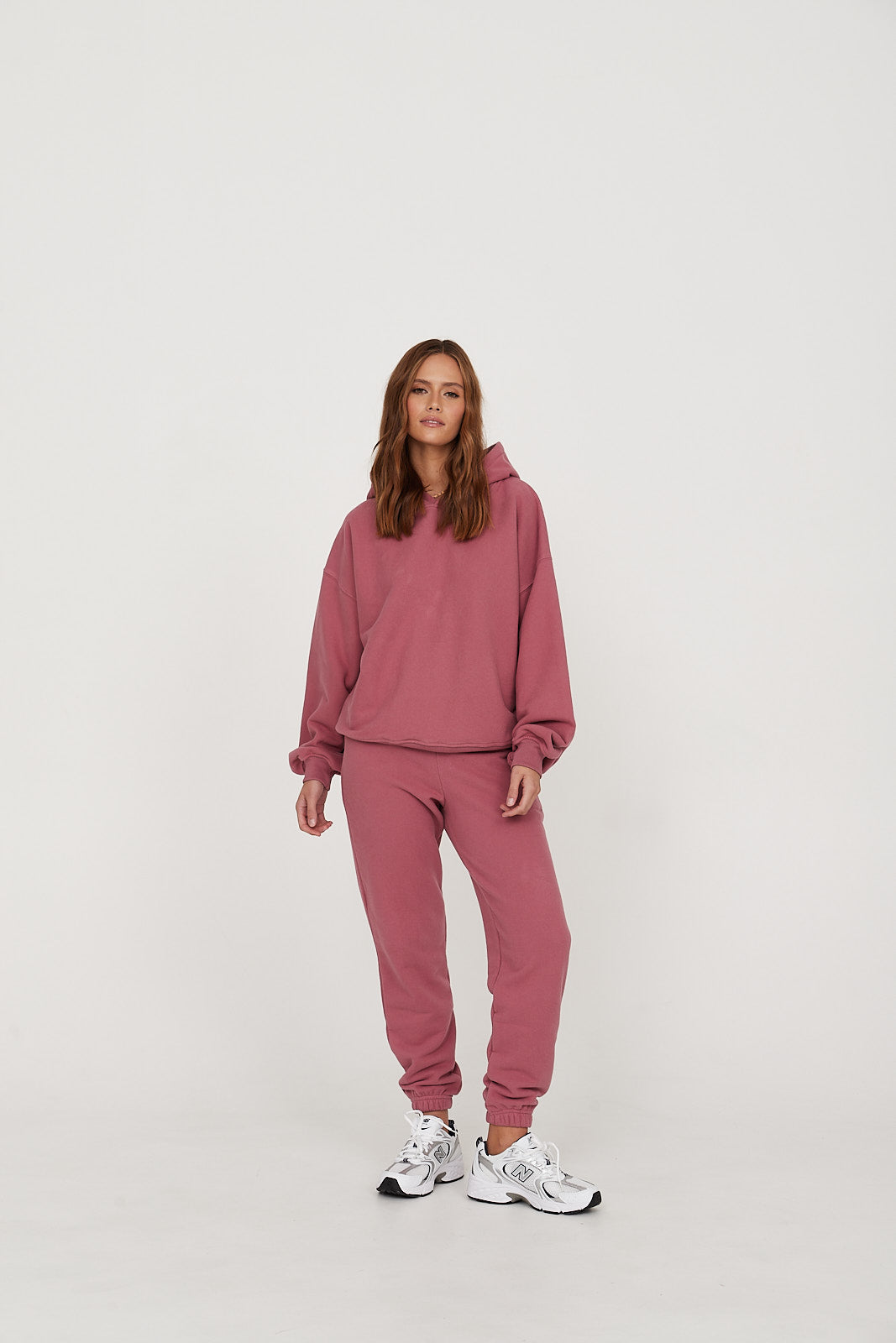 Bluza Boyfriend Hoodie lipstick
