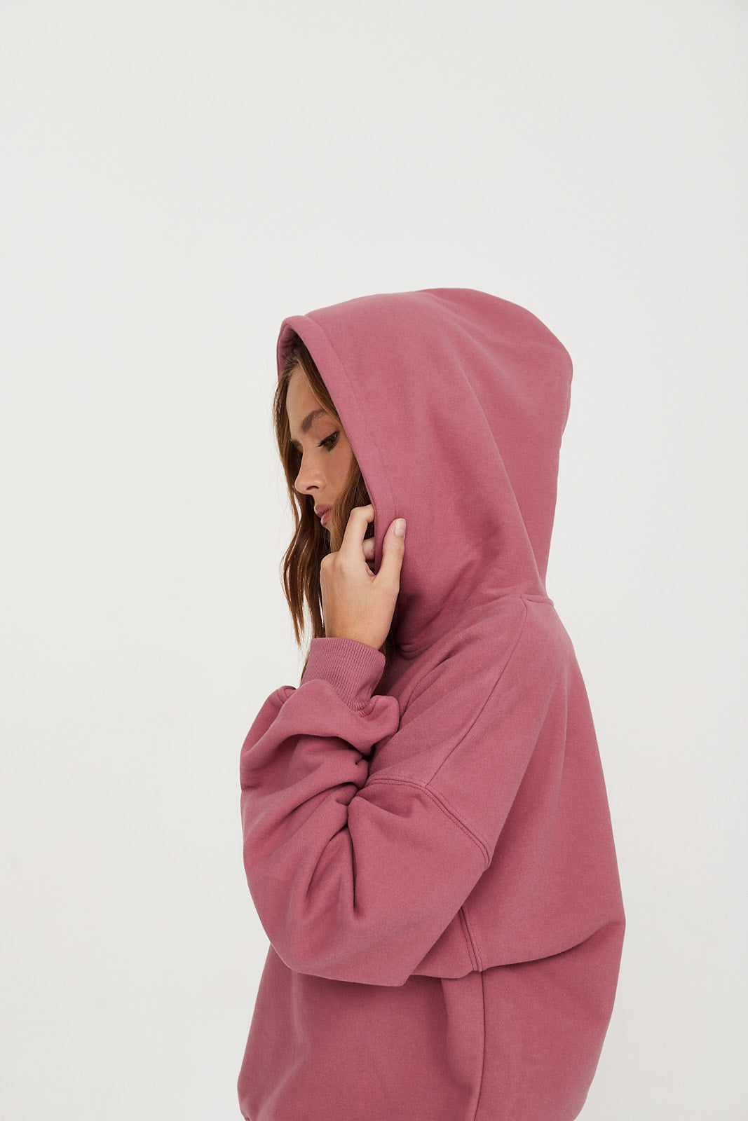 Bluza Boyfriend Hoodie lipstick